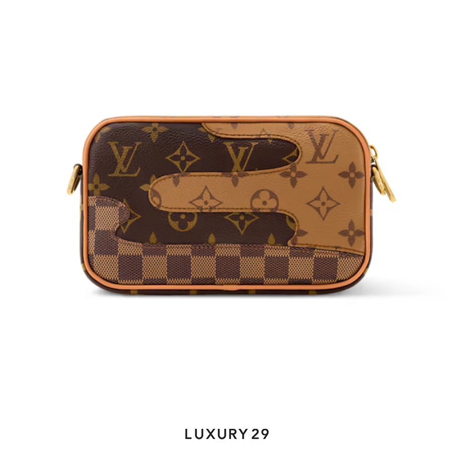 LOUIS VUITTON LV Trocadero crossbody bag Brown Monogram Landscape Canvas LOUIS VUITTON