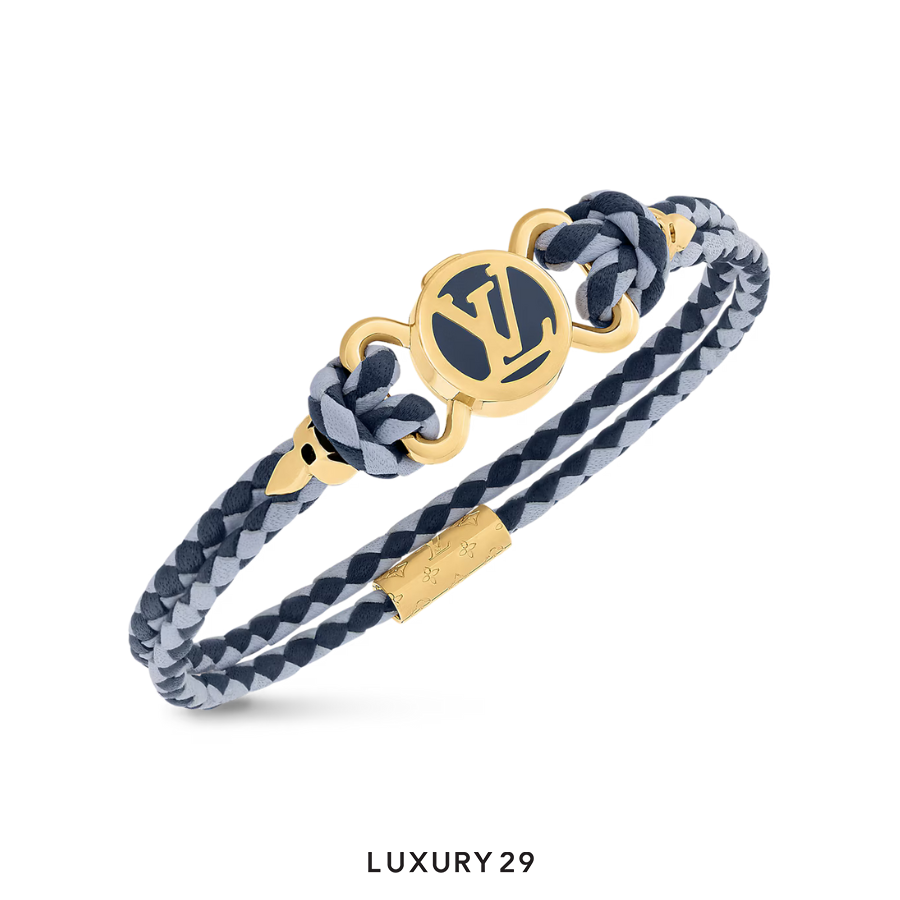 Louis Vuitton LV Clic It Bracelet Black LOUIS VUITTON