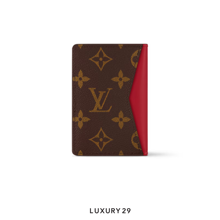 Louis Vuitton LV Pocket Organizer Sari Red LOUIS VUITTON