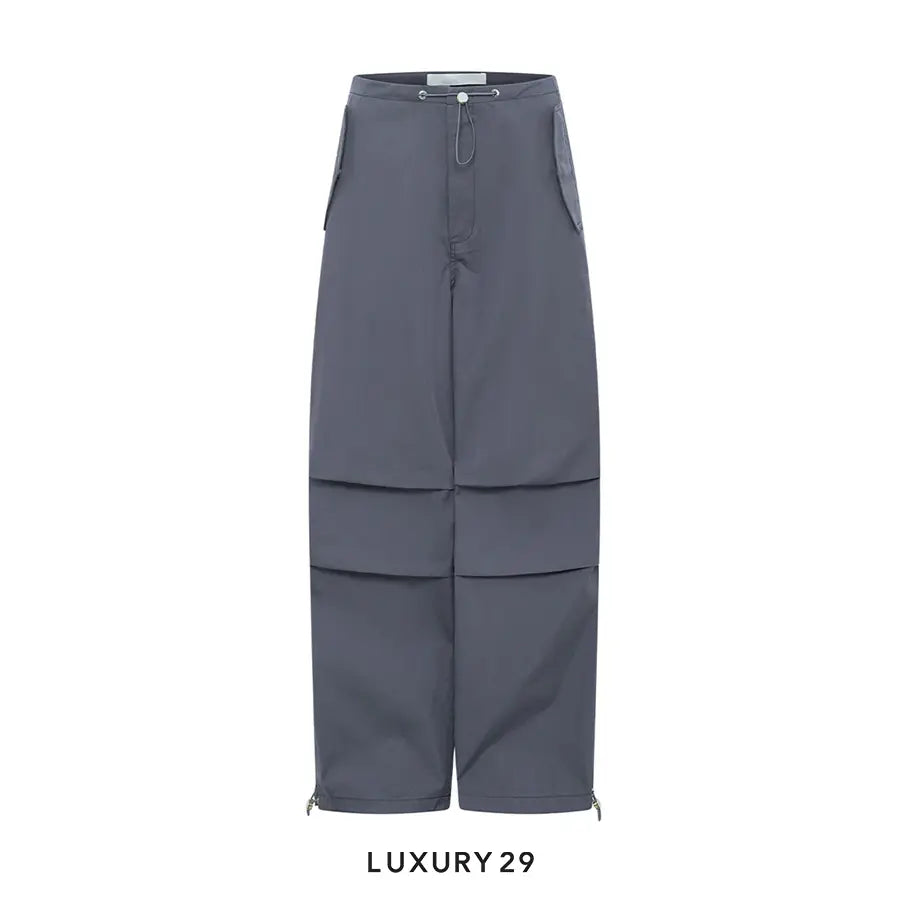 Dion Lee TOGGLE PARACHUTE PANTS ASPHALT