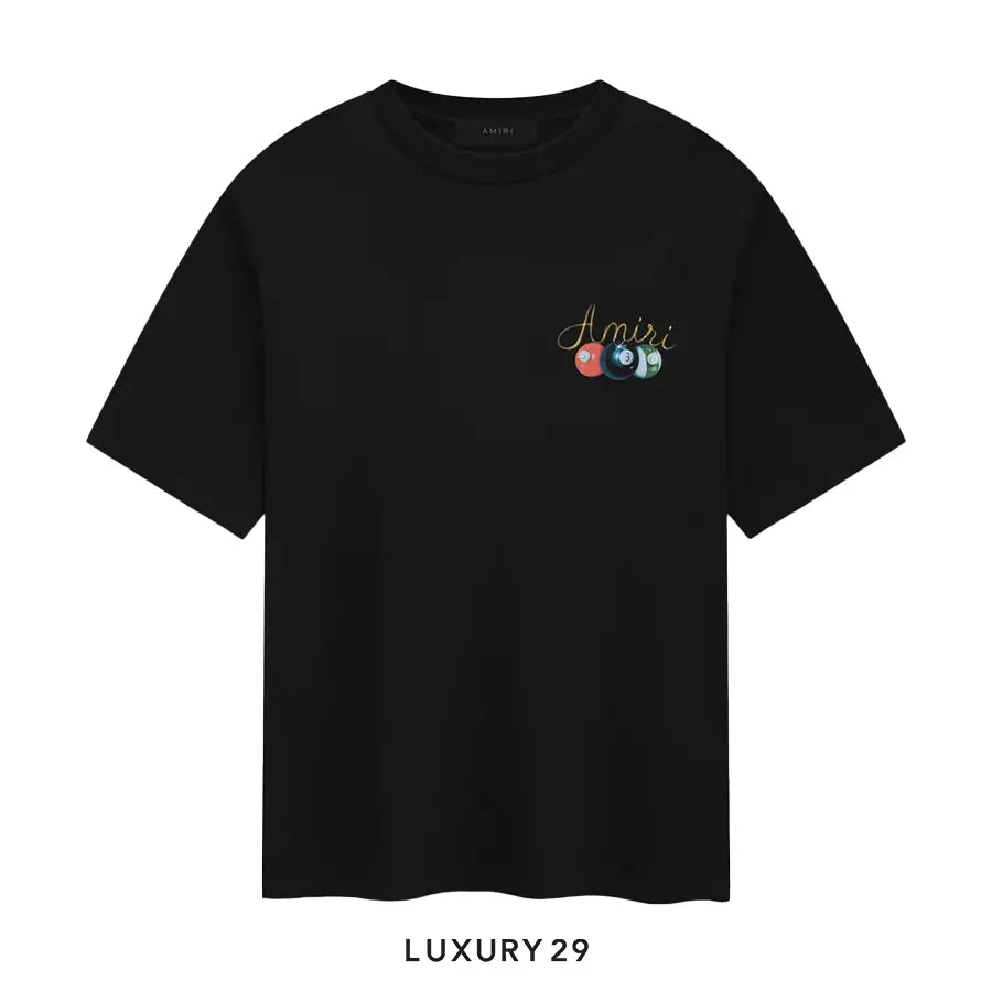 AMIRI Pool Cue Tee in Black
