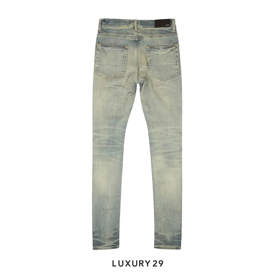 Amiri Distressed Pajama Thrasher Jeans Indigo AMIRI