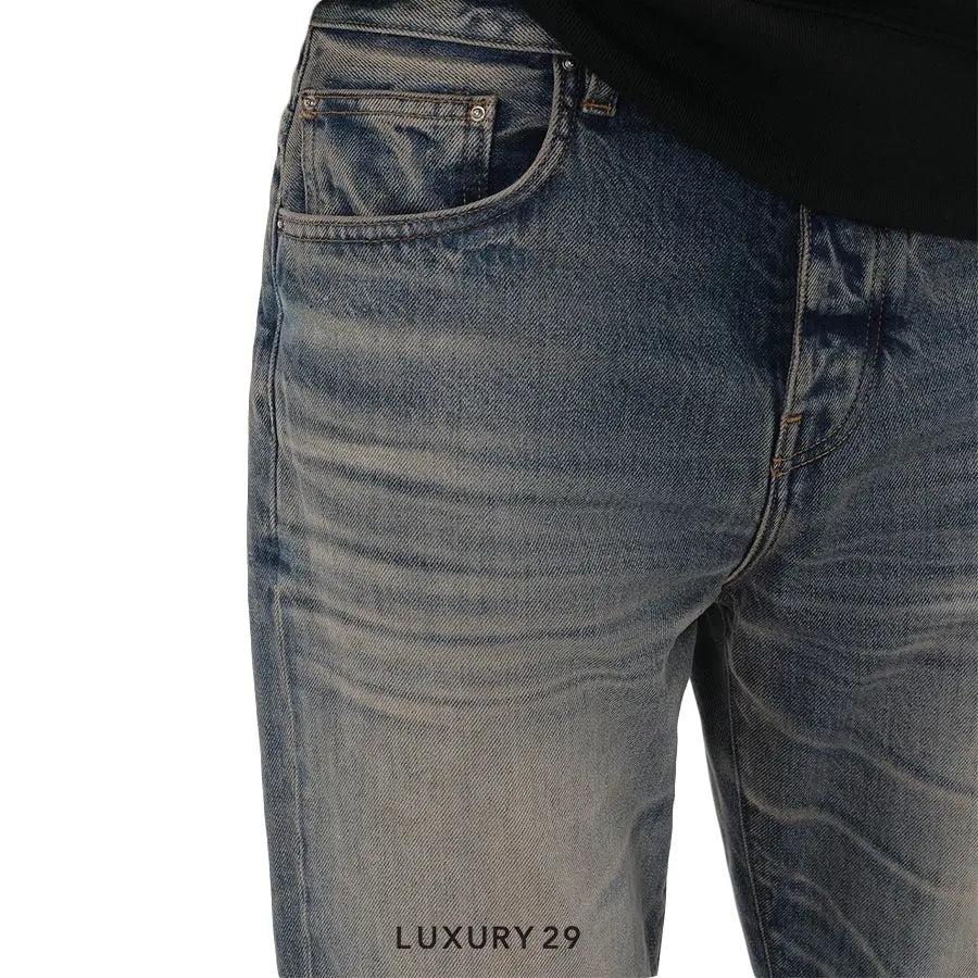Amiri RELEASE HEM STRAIGHT JEAN Antique Indigo AMIRI