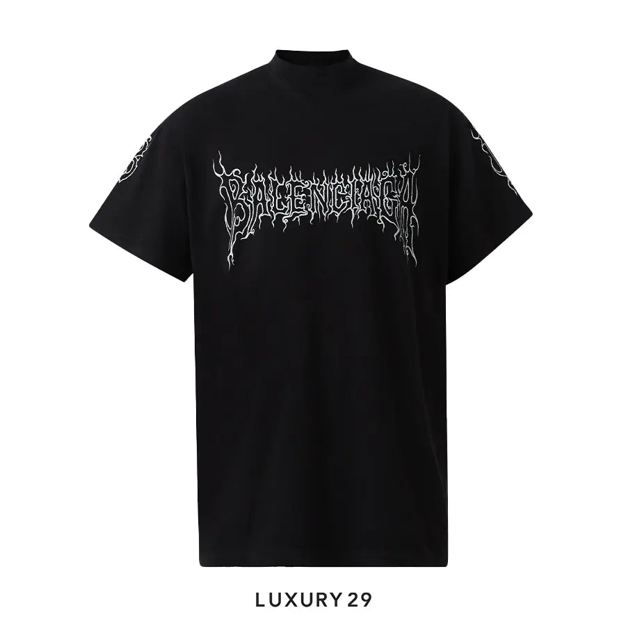 Balenciaga Darkwave cotton T-shirt Black