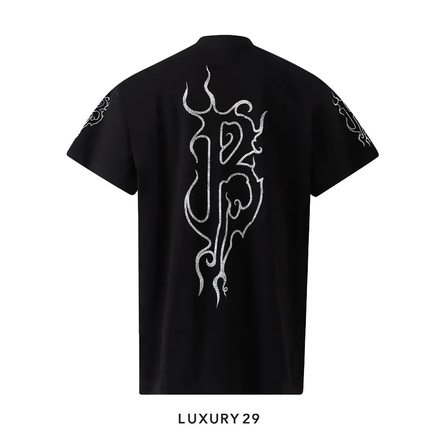 Balenciaga Darkwave cotton T-shirt Black BALENCIAGA