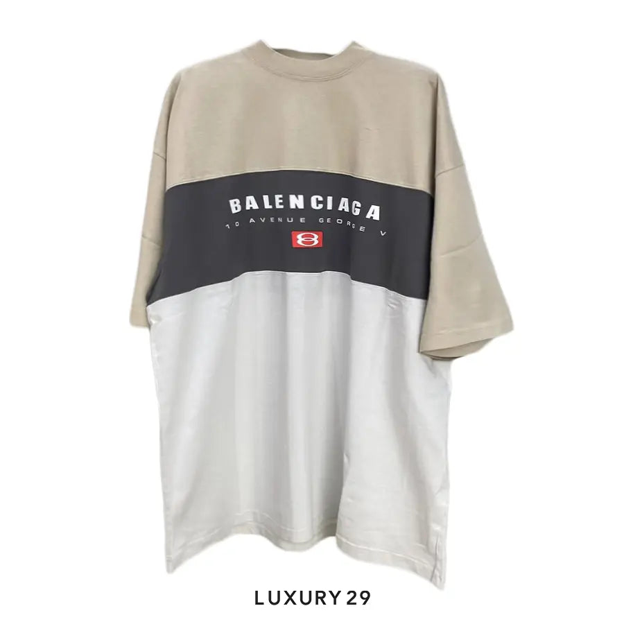 Balenciaga Unity Sport Dry Jersey Fit Tee Beige