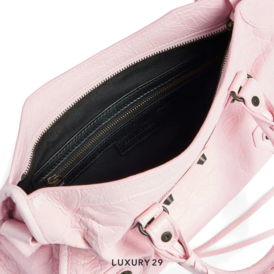 Balenciaga Women's Le City Small Bag in Light Pink BALENCIAGA