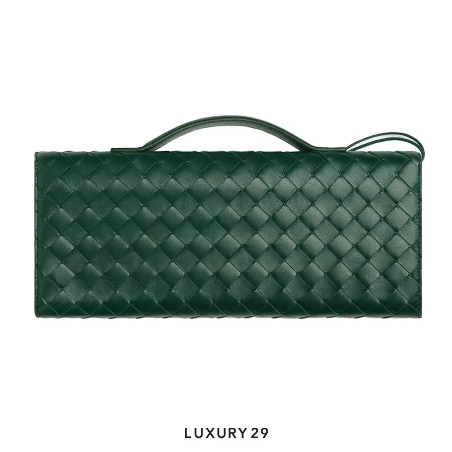 Bottega Veneta Andiamo Clutch Emerald green BOTTEGA VENETA