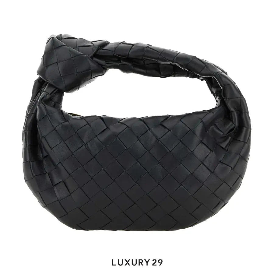 Bottega Veneta Mini Jodie in Black Gold Hardware BOTTEGA VENETA