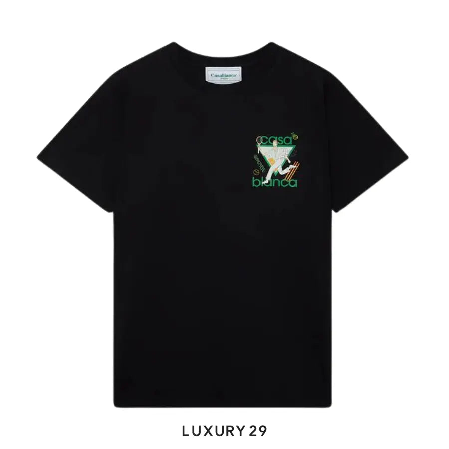 Casablanca Le Jeu T-Shirt black CASABLANCA