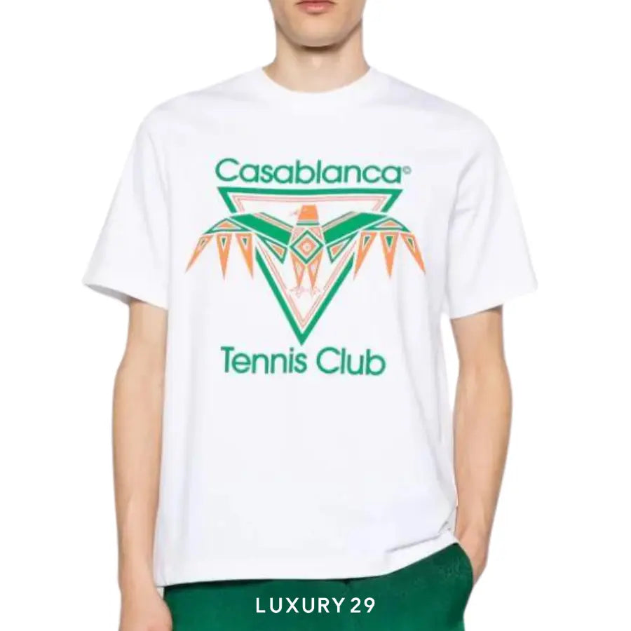 Casablanca Playful Eagle T-Shirt white CASABLANCA