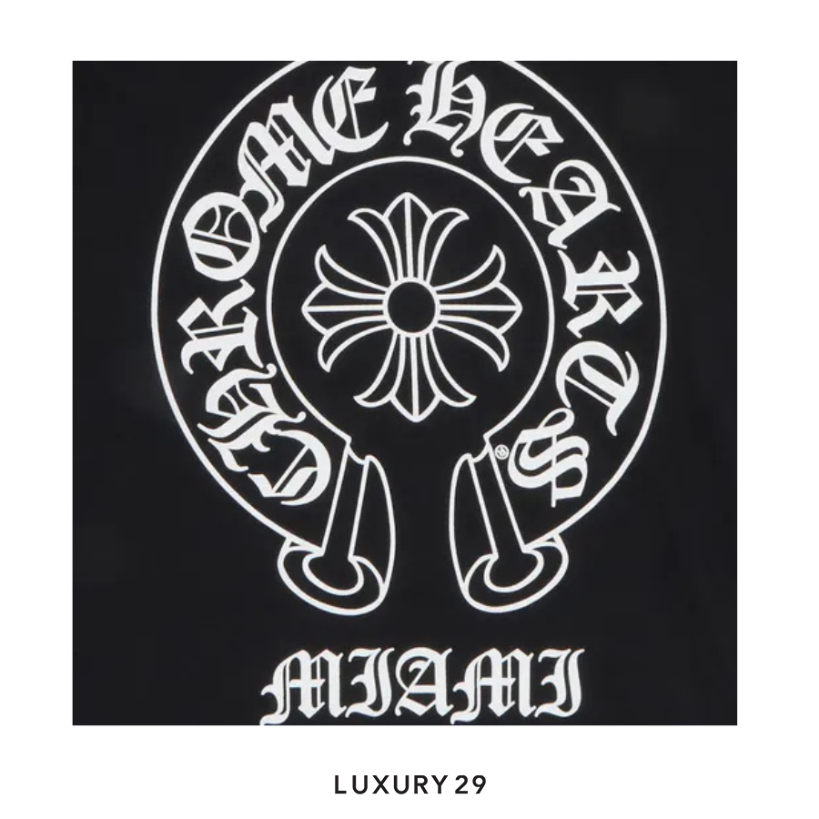Chrome Hearts Miami Exclusive Long-Sleeve T-Shirt Black/White CHROME HEARTS