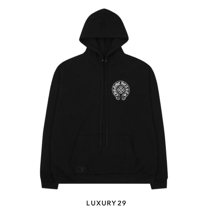 Chrome Hearts Tokyo HorseShoe Logo Hoodie Black CHROME HEARTS