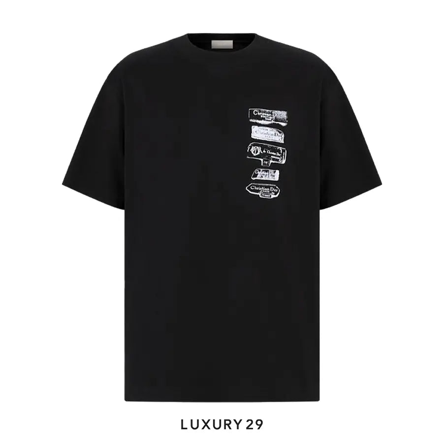 Dior Beauty ARCHIVES LABELS T-shirt Black