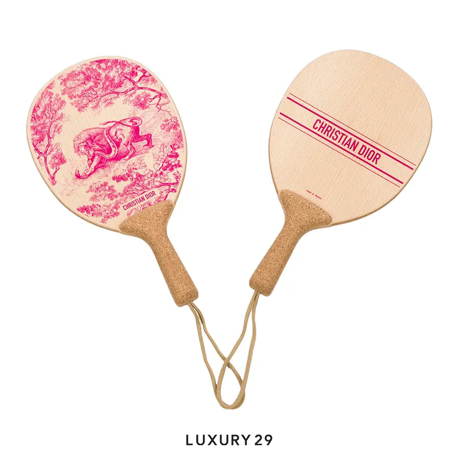 Dior Pair of Dioriviera Beach Rackets