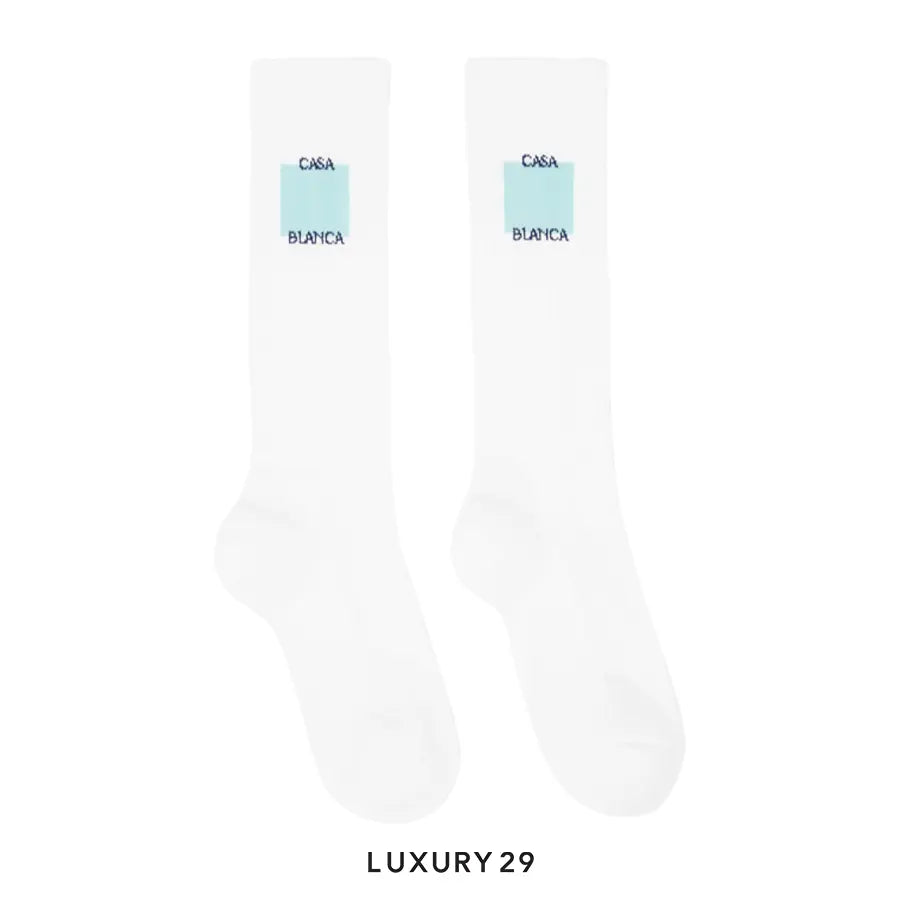 CASABLANCA Casa Sport Socks White