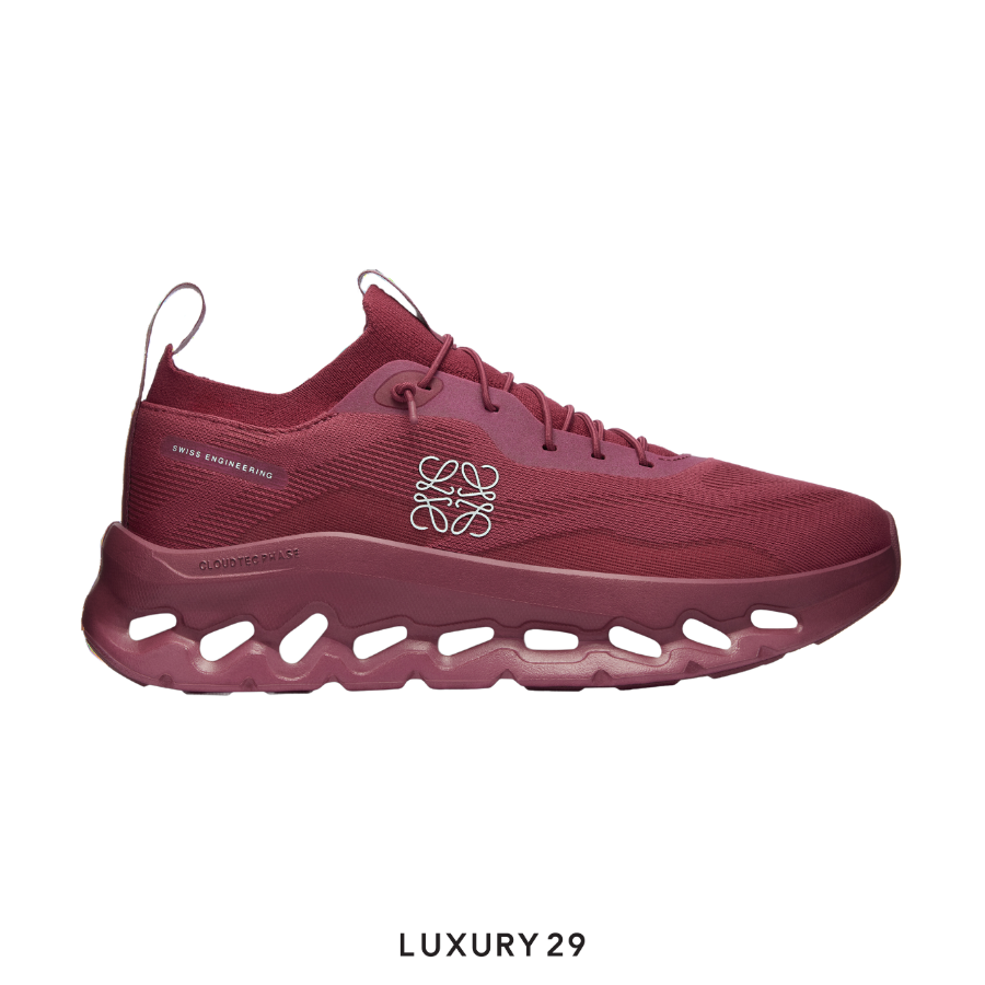 On x Loewe Cloudtilt sneaker Beet Red(W)