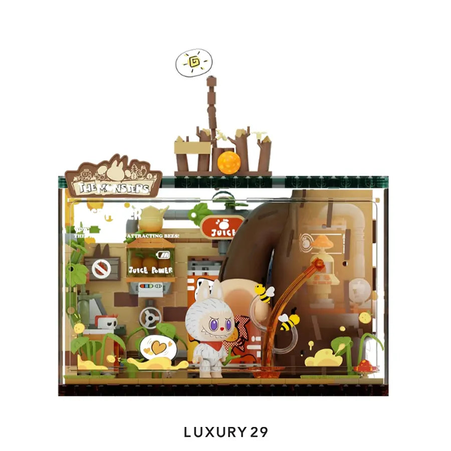 POP MART THE MONSTERS Forest Secret Base Series Blocks-Juice Maker