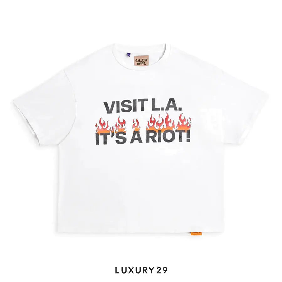 Gallery Dept. L.A. Riot Tee White