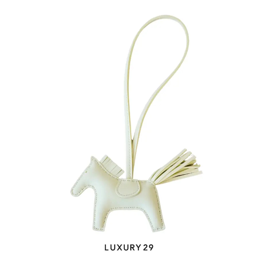 Hermes Rodeo PM charm Jaune Milton / Jaune Milton / Jaune Milton