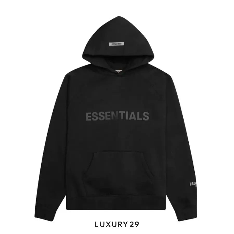 Essentials Fear Of God Hoodie Black (SS20)