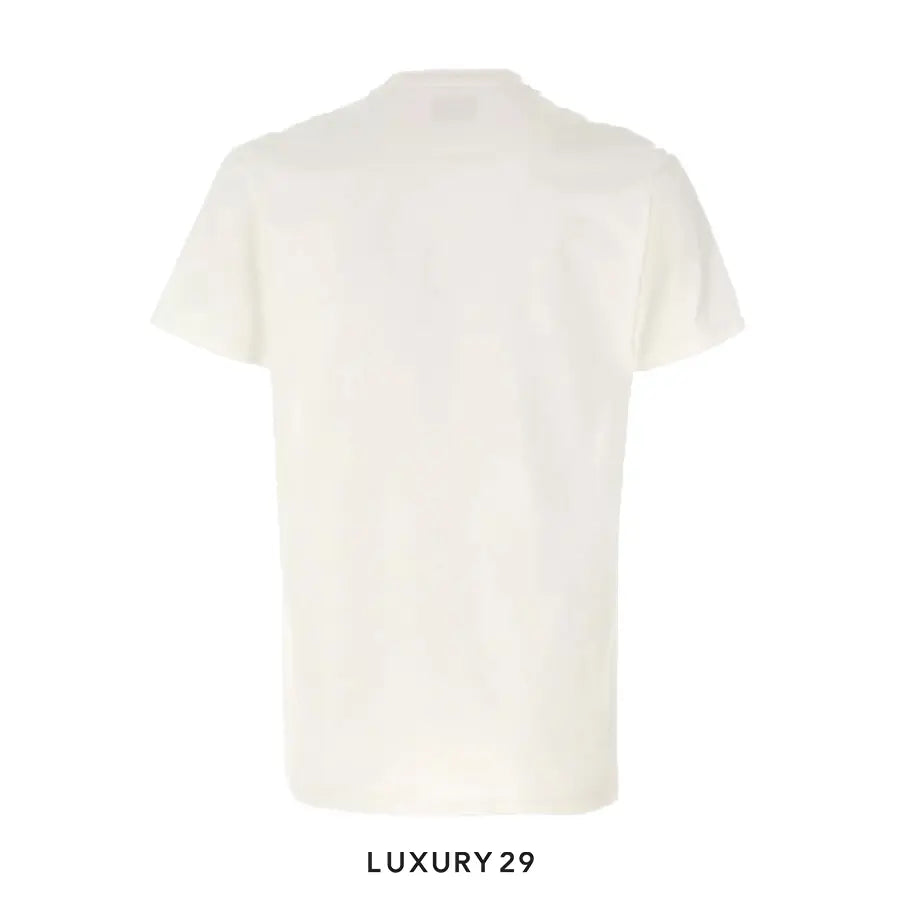 Fendi Triple ff Crew-neck T-shirt White FENDI