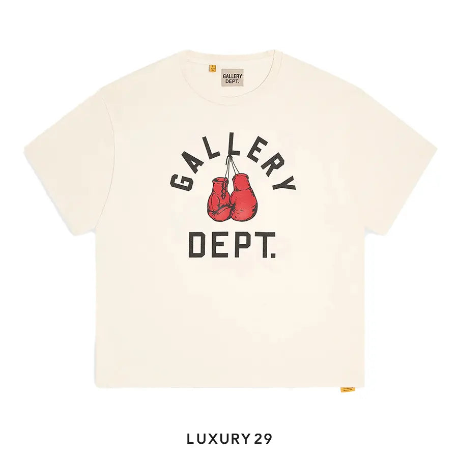 Gallery Dept. Boxing Merch Tee Cream