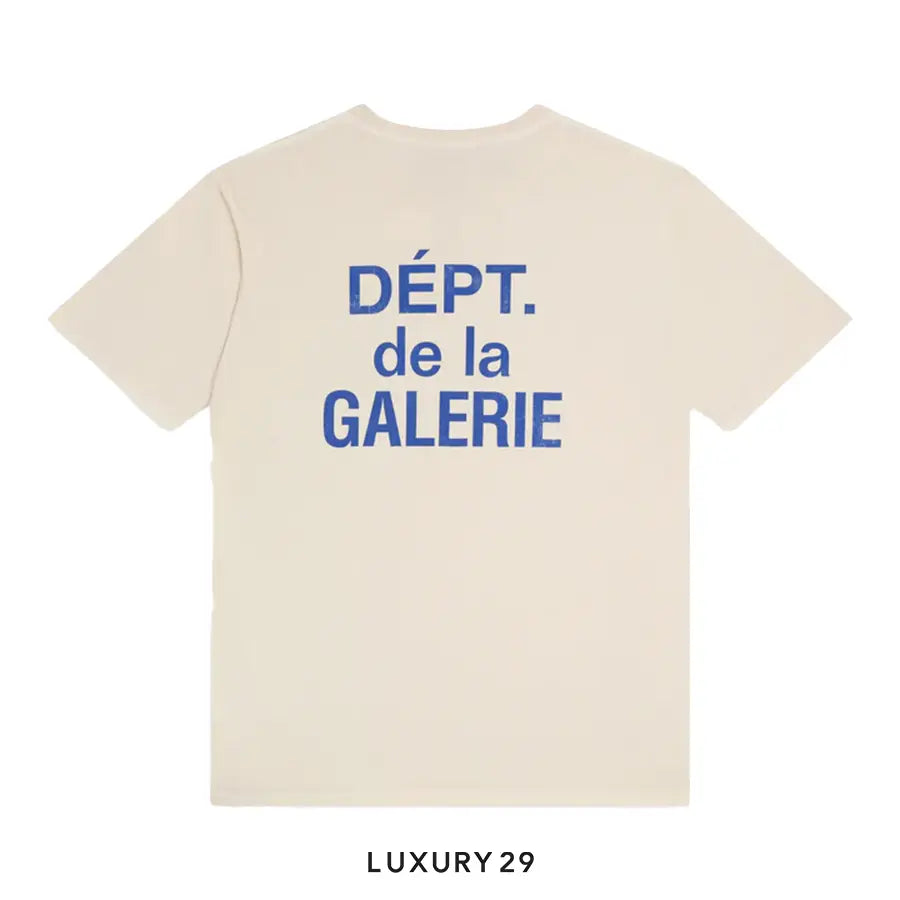 Gallery Dept. French Tee Cream/Blue GALLERY DEPT.