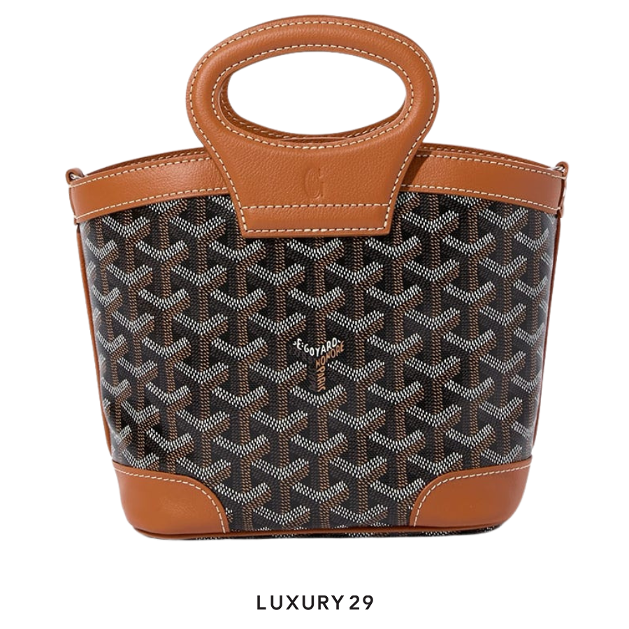Goyard Beluga Bag Mini Black Tan GOYARD