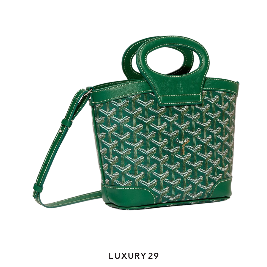 Goyard Beluga Bag Mini Green GOYARD