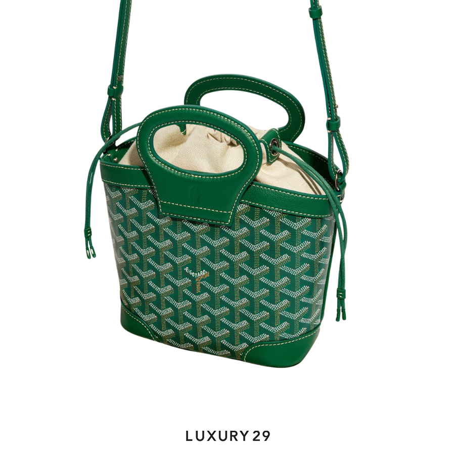 Goyard Beluga Bag Mini Green GOYARD