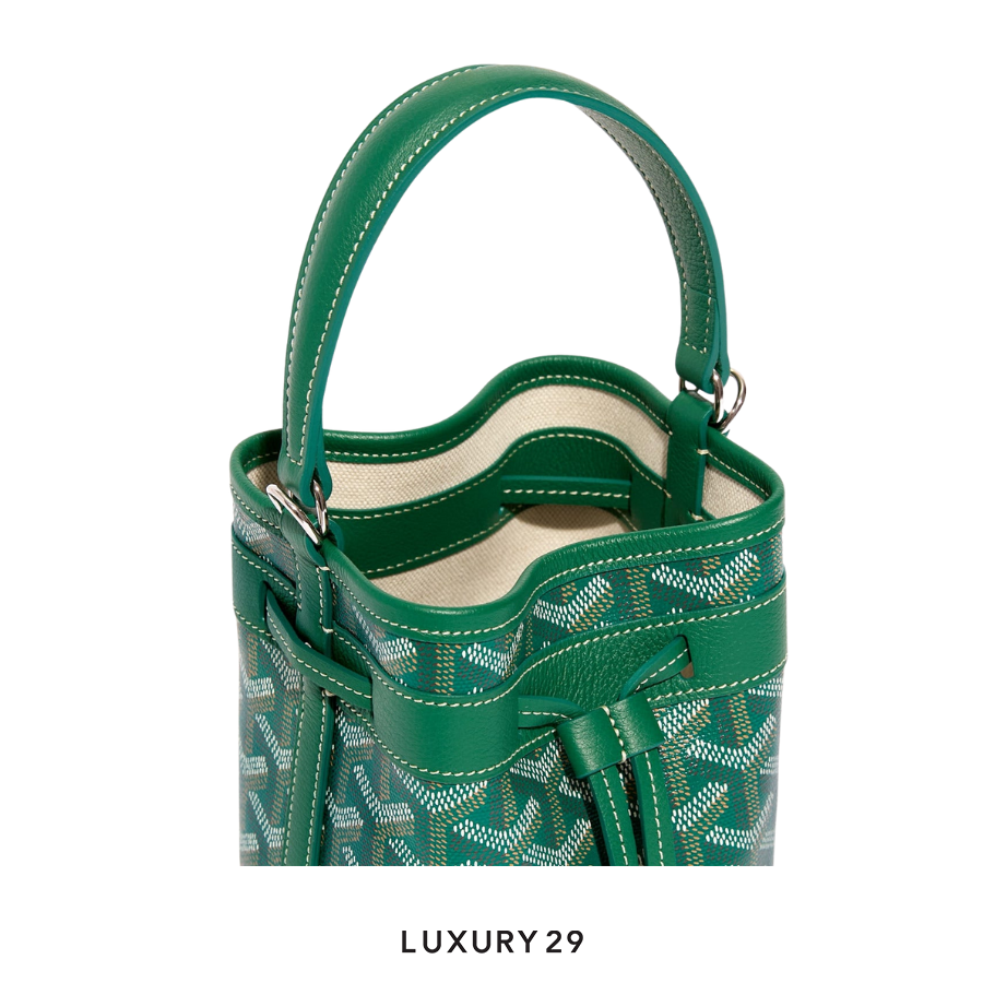 Goyard Petit Flot Mini bucket Bag Green GOYARD