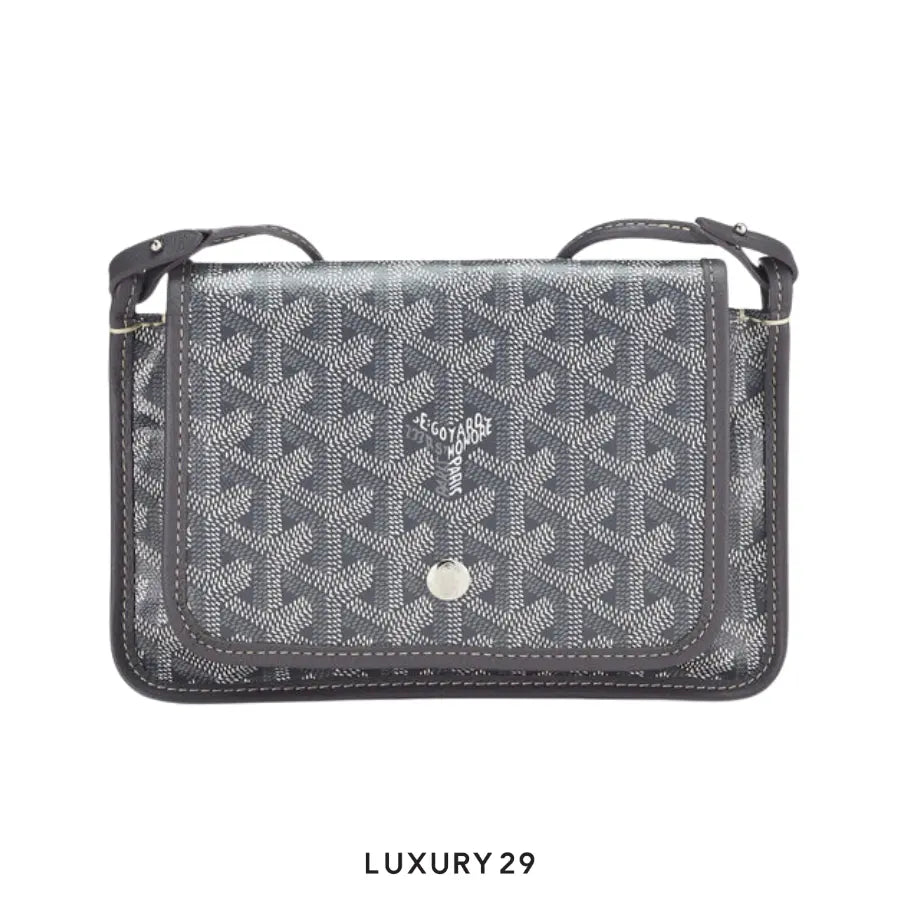 Goyard Plumet Pocket Wallet Grey