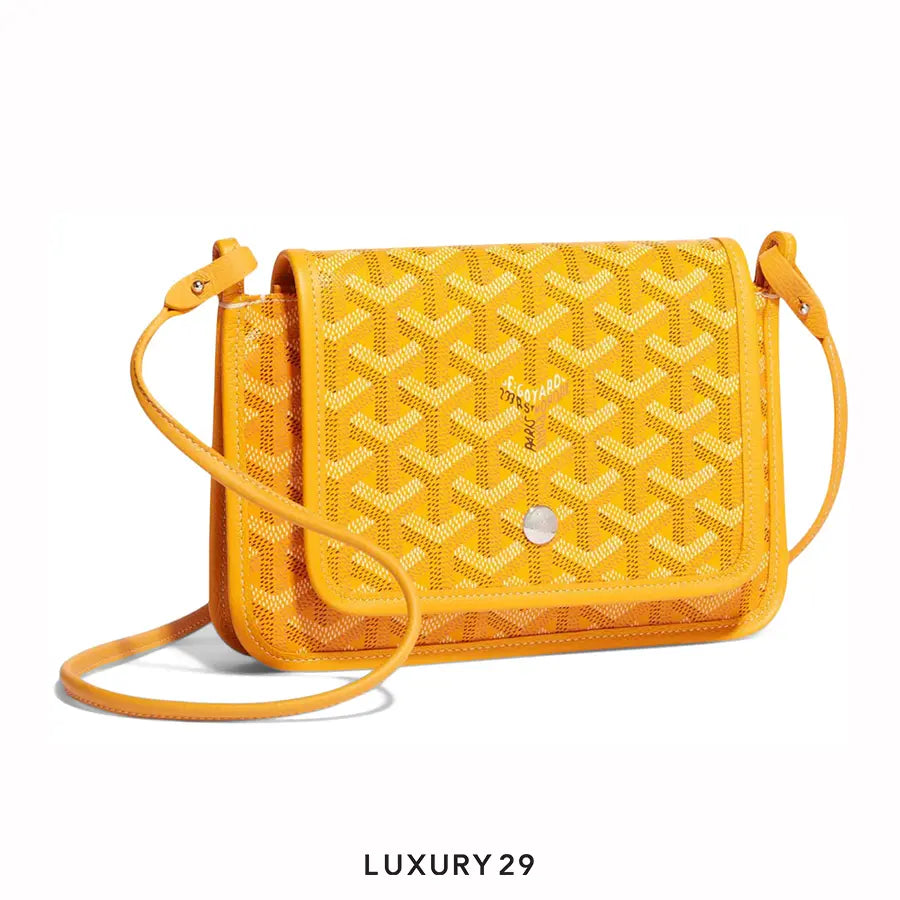 Goyard Plumet Pocket Wallet Yellow