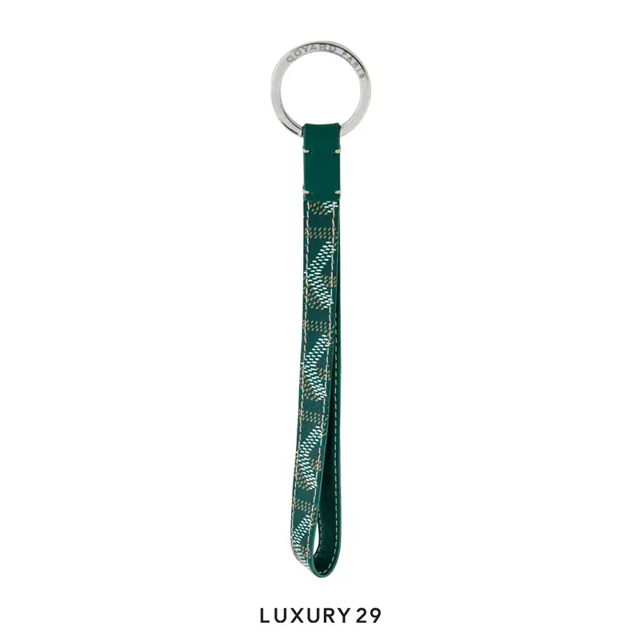 Goyard Sesame Key Ring Green