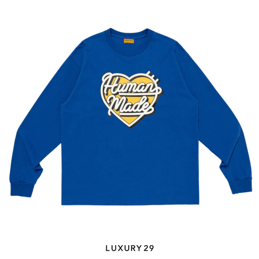 Human Made Graphic L/S T-Shirt Blue HUMAN MADE