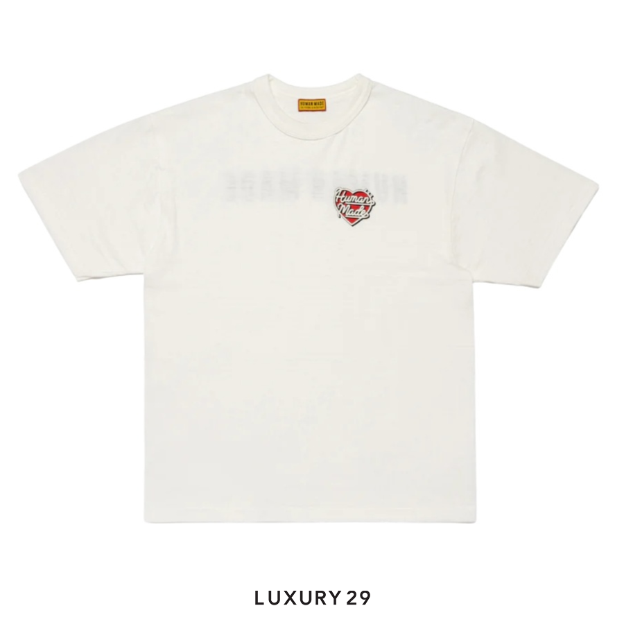 Human Made Graphic T-Shirt Red Heart White HUMAN MADE