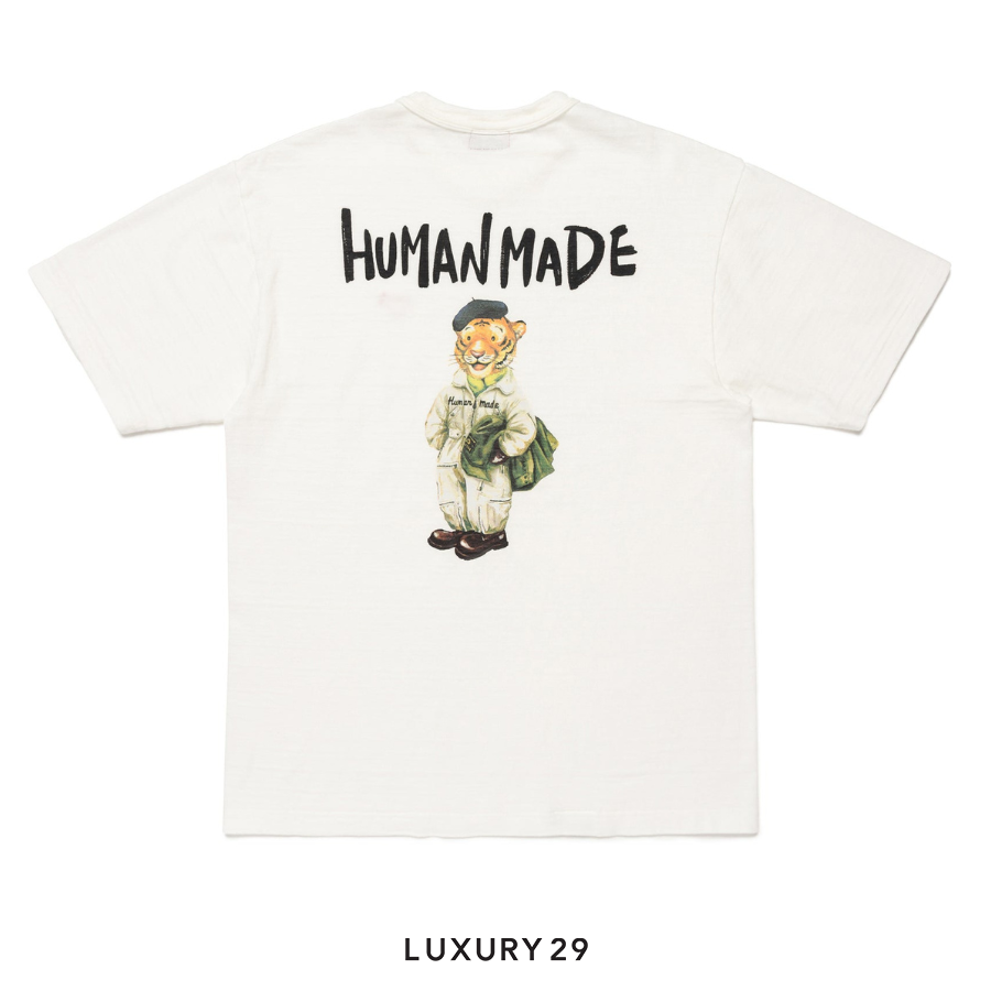 Human Made Graphic T-Shirt Tiger White HUMAN MADE