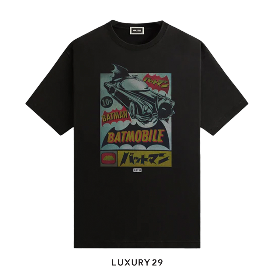 Kith Batman Japanese Vintage Tee Black KITH