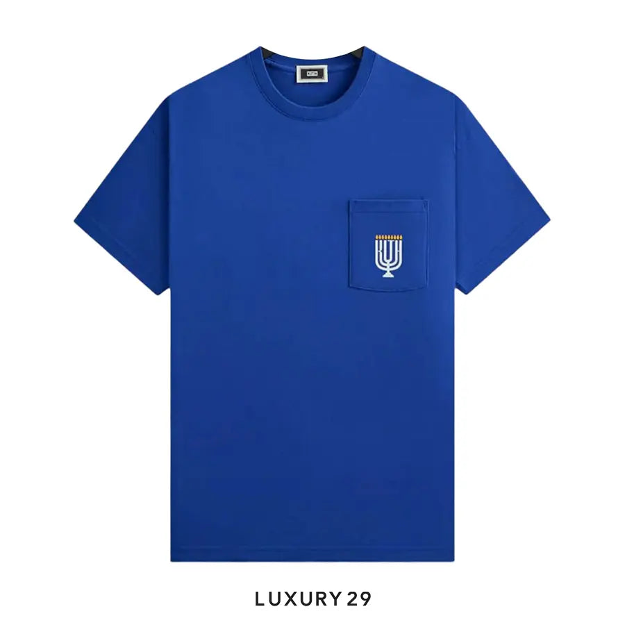 Kith Menorah Pocket Tee Current