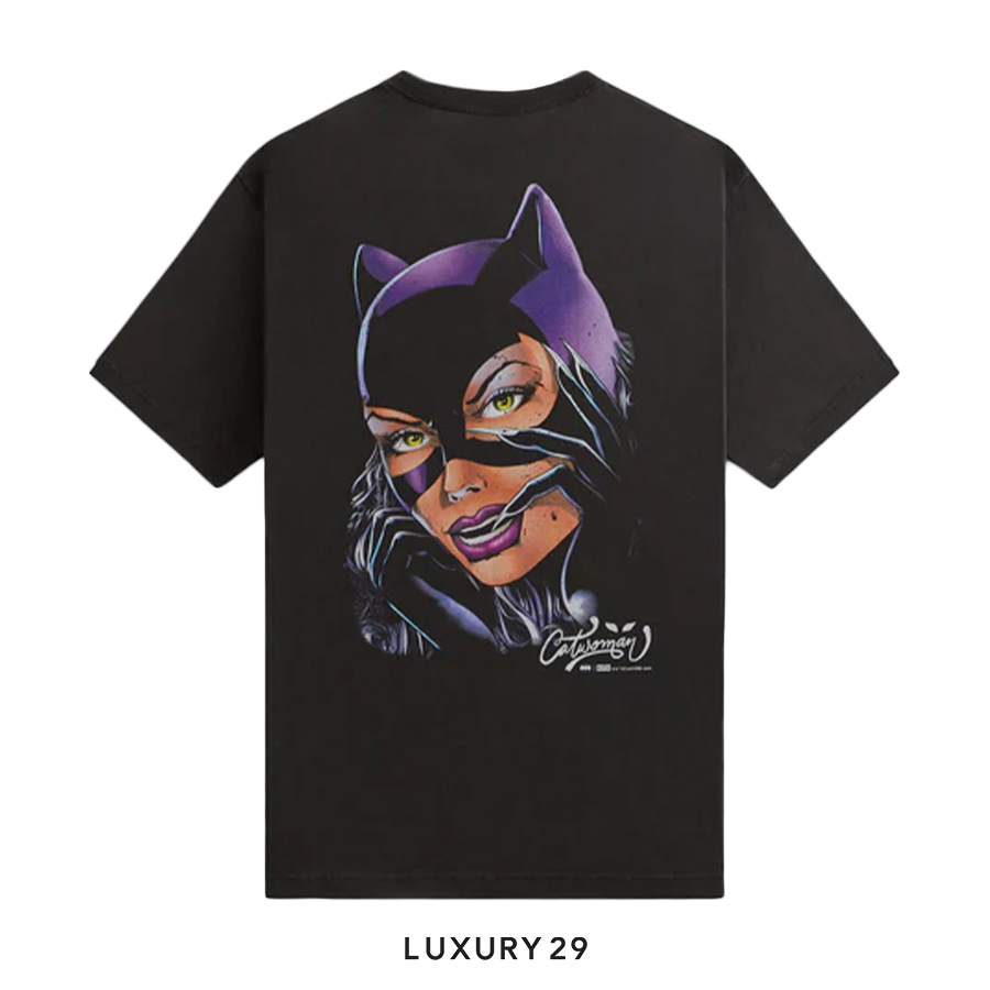Kith x The Batman Catwoman Vintage Tee Black KITH