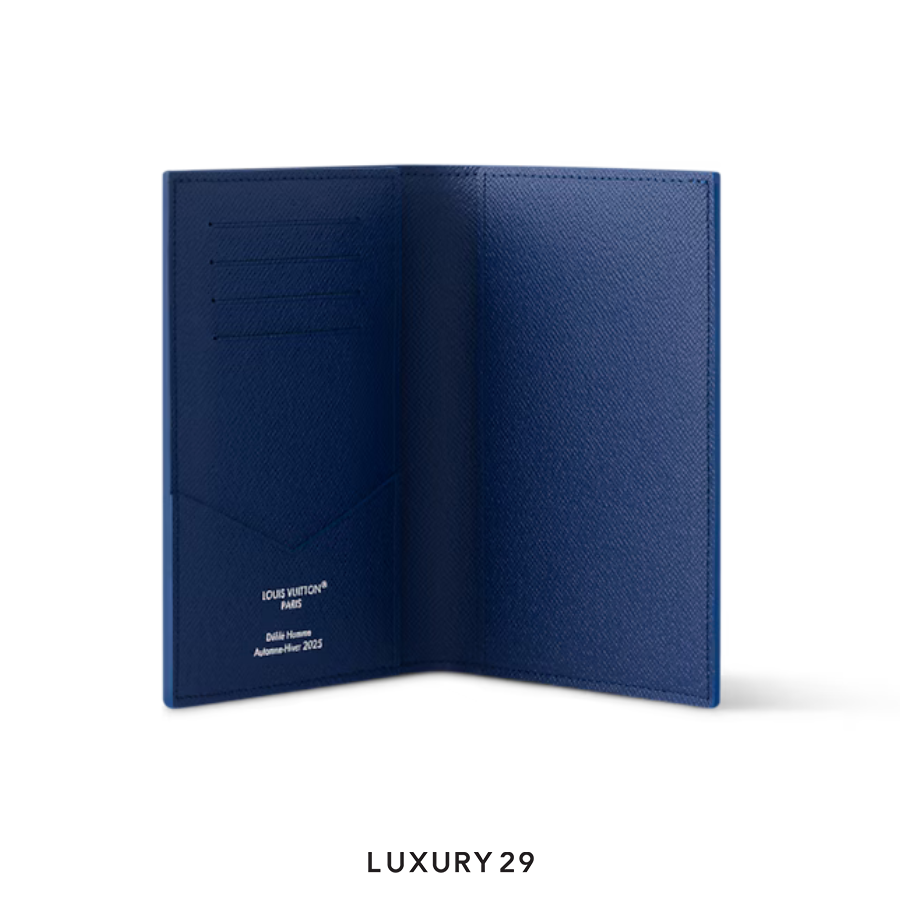 LOUIS VUITTON LV Passport cover blue
 Monogram Canvas LOUIS VUITTON
