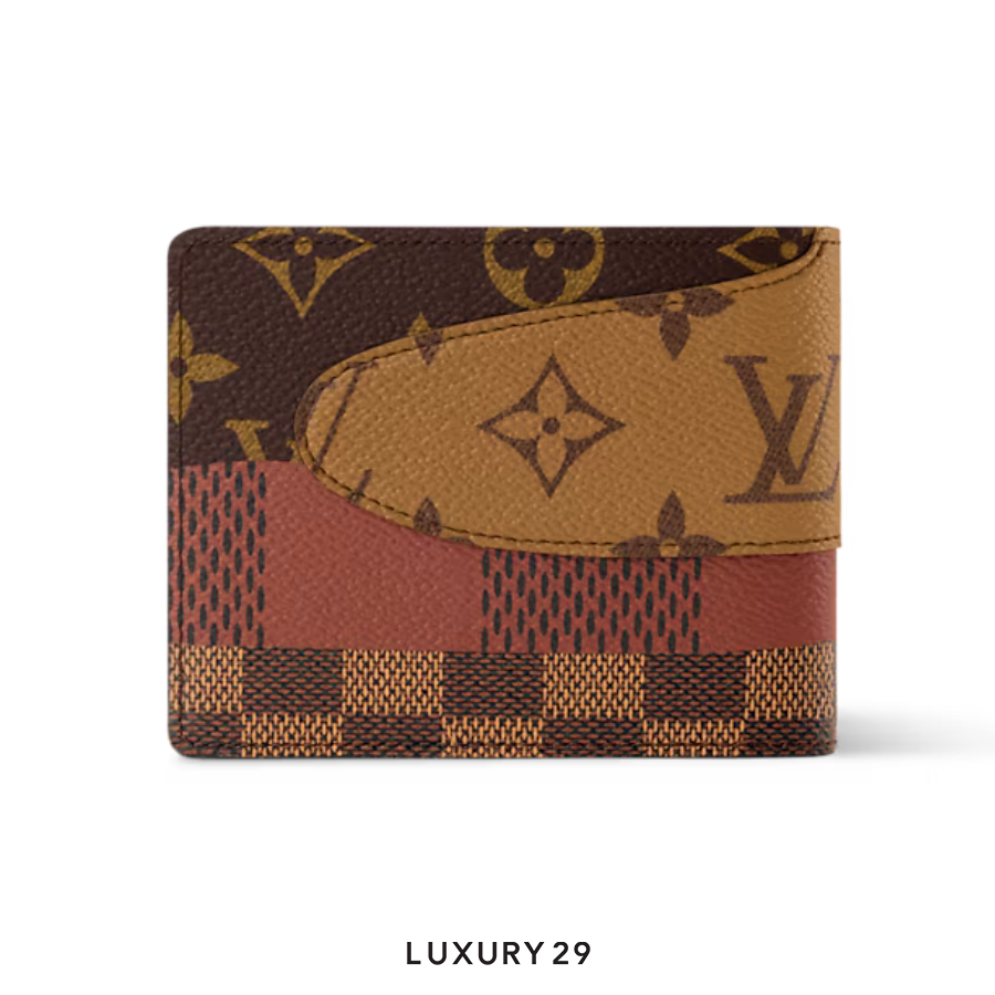 LOUIS VUITTON LV Slender Wallet brown
 Monogram Landscape Canvas LOUIS VUITTON
