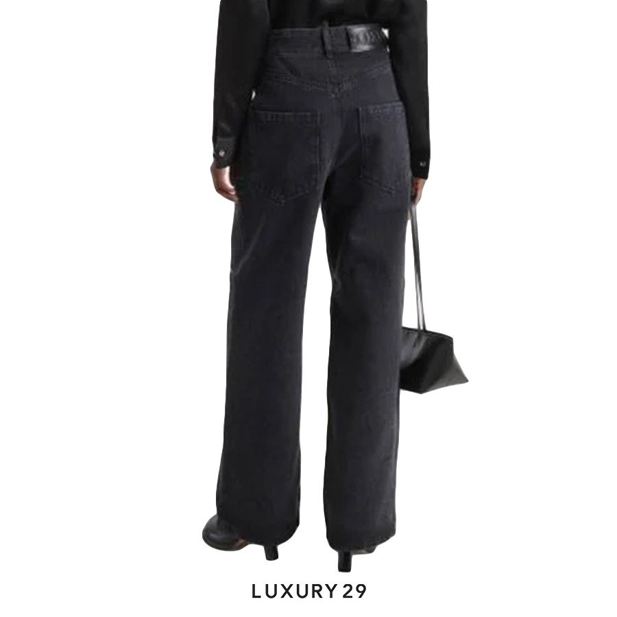 Loewe Anagram Baggy Jeans Black LOEWE