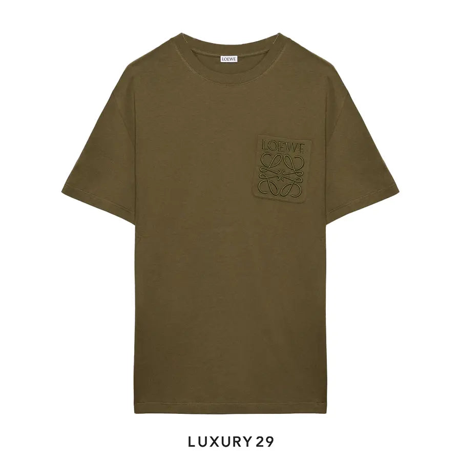 Loewe Relaxed Fit T-Shirt Khaki Green