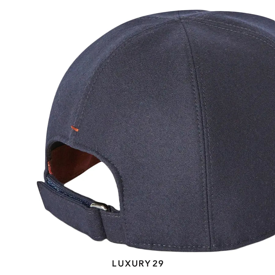 Loro Piana The Gift of Kings Baseball Cap Navy Blue LORO PIANA