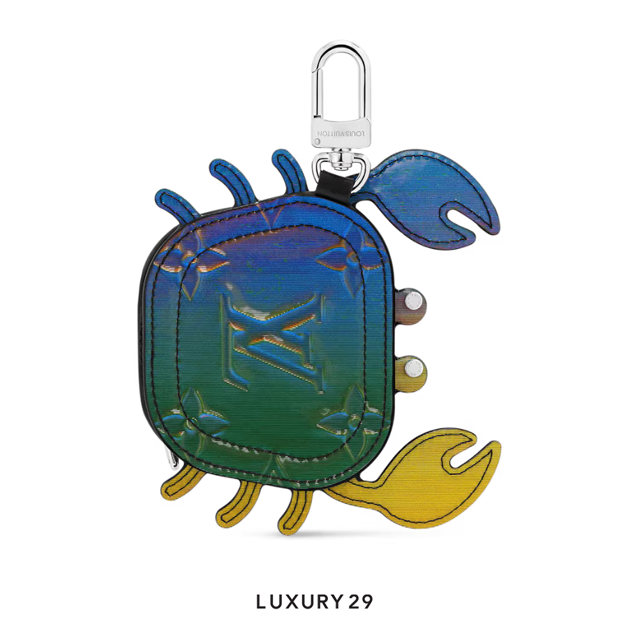 Louis Vuitton LV Crab Bag Charm Multicolour LOUIS VUITTON