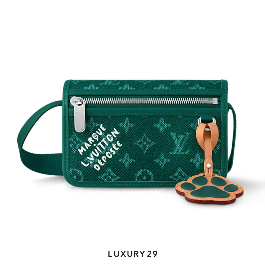 Louis Vuitton LV Bosphore Wearable Wallet Green