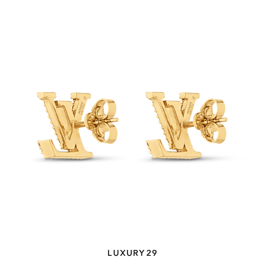 Louis Vuitton LV  Iconic Earrings Gold LOUIS VUITTON