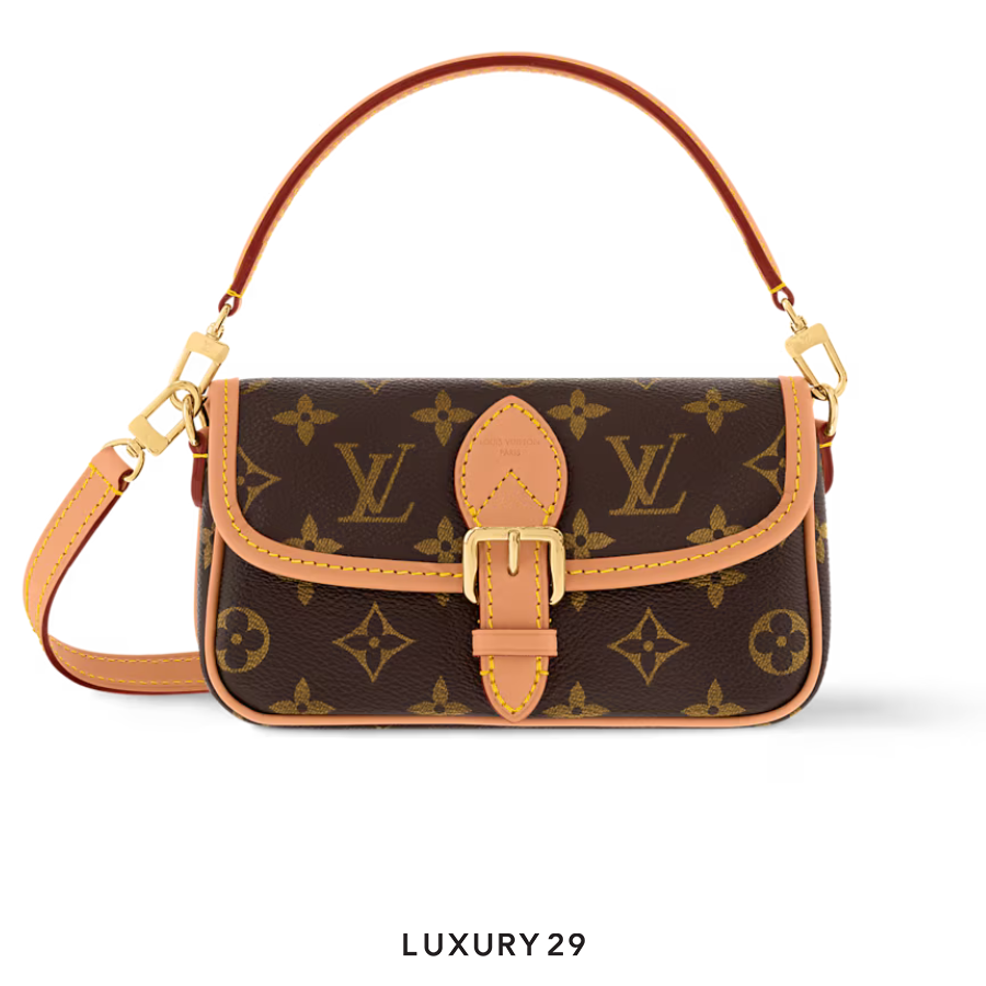 Louis Vuitton LV Nano Diane bag Monogram Canvas Brown LOUIS VUITTON
